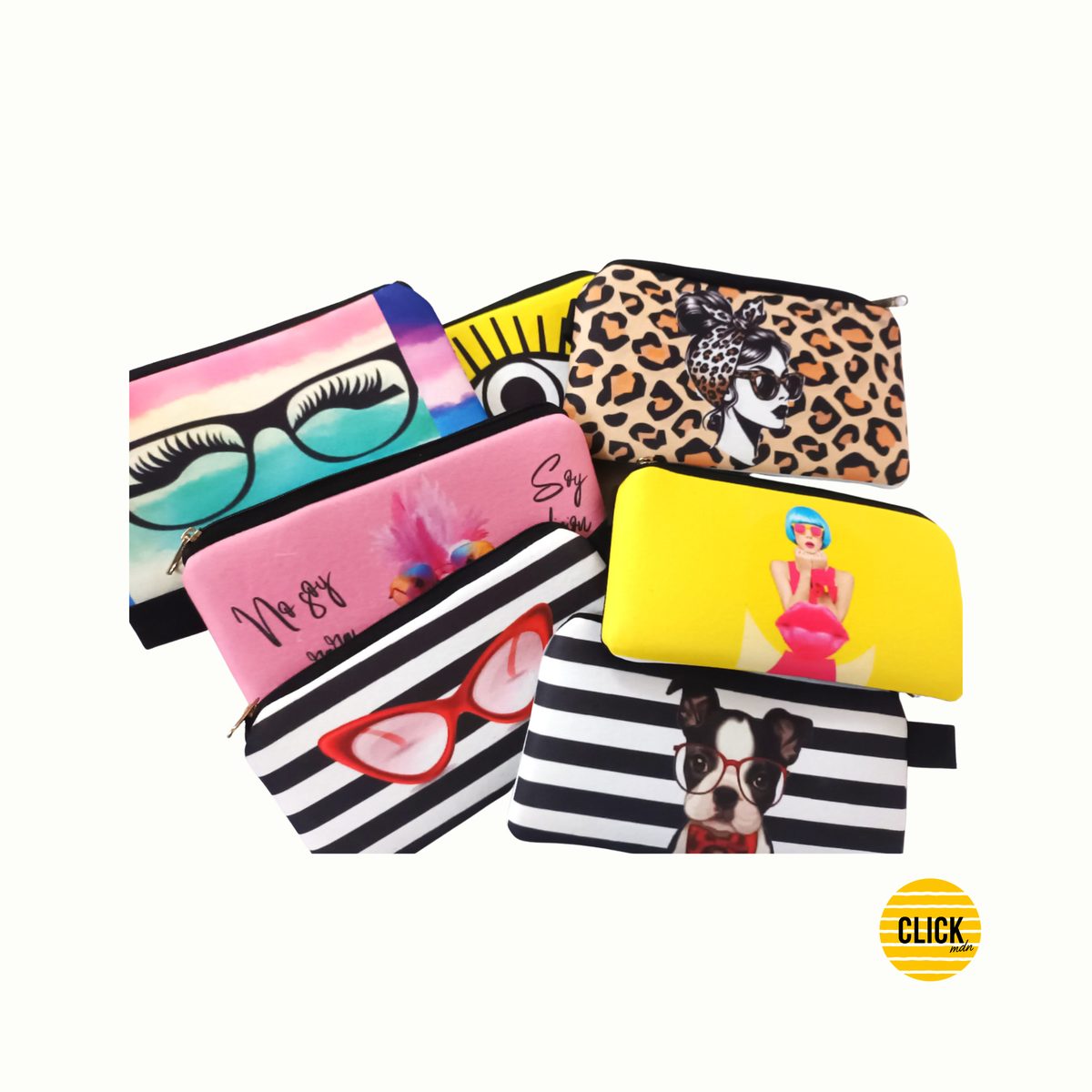 Cartuchera Personalizable de Símil neoprene