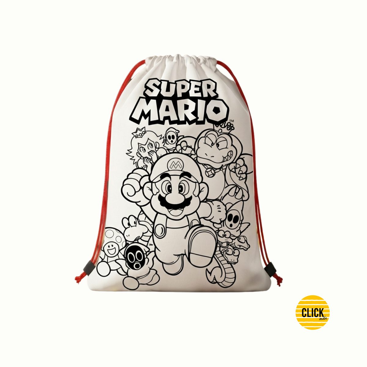 Mochila Coloreable de Tela
